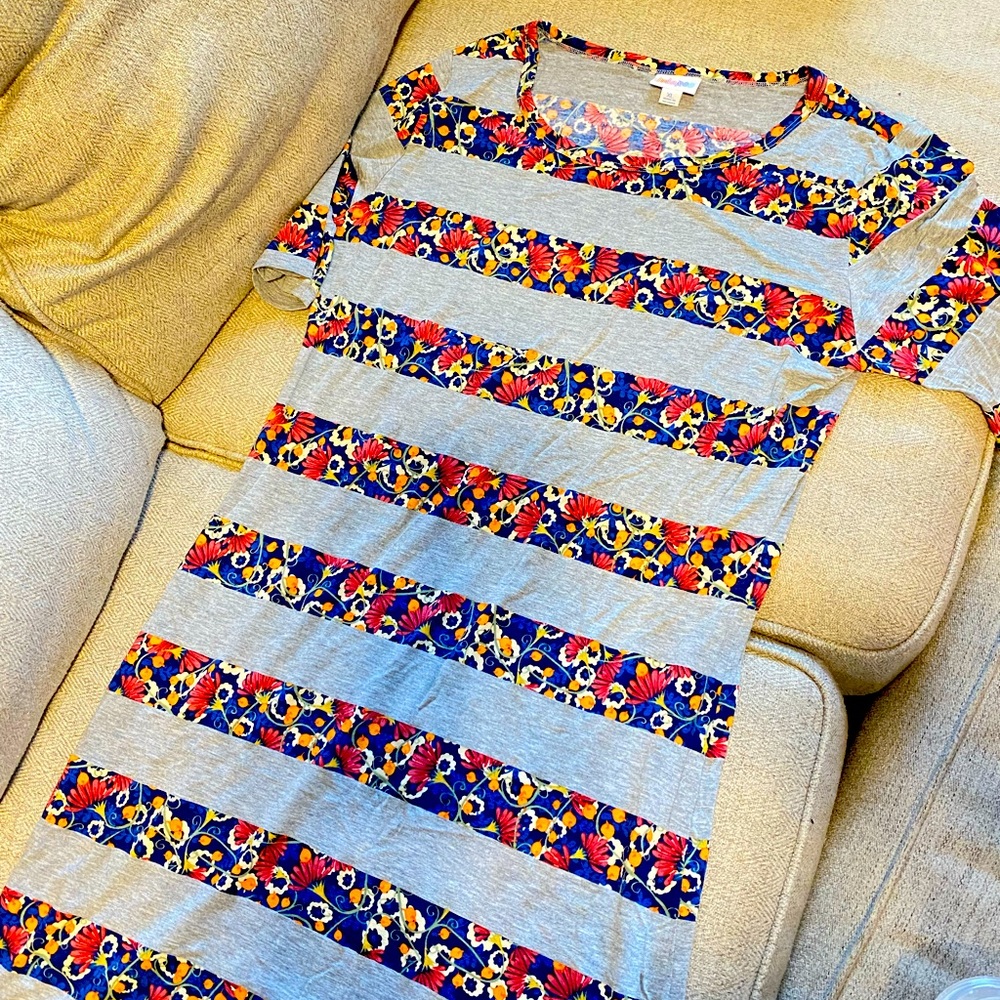 Lularoe Floral midi dress